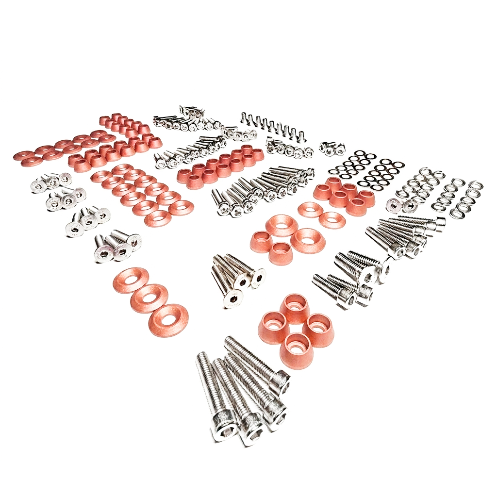 ZSPEC Stage-3 Dress Up Bolts® Fastener Kit for '11-14 Ford Mustang V6 S197, Stainless & Billet - ZSD-754883-  DRIVEN - 13