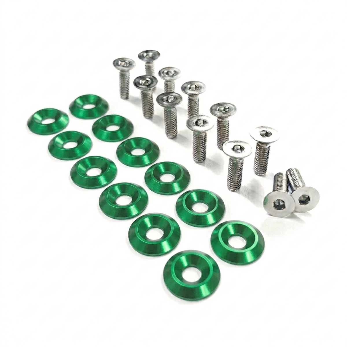 ZSPEC Fenders/Bumper/Hood Latch Kit, Mustang Fox-Body, Stainless & Billet - ZSD-564567-  DRIVEN - 13