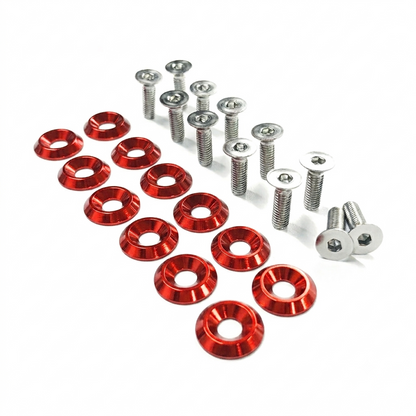 ZSPEC Fenders/Bumper/Hood Latch Kit, Mustang Fox-Body, Stainless & Billet - ZSD-564574-  DRIVEN - 14
