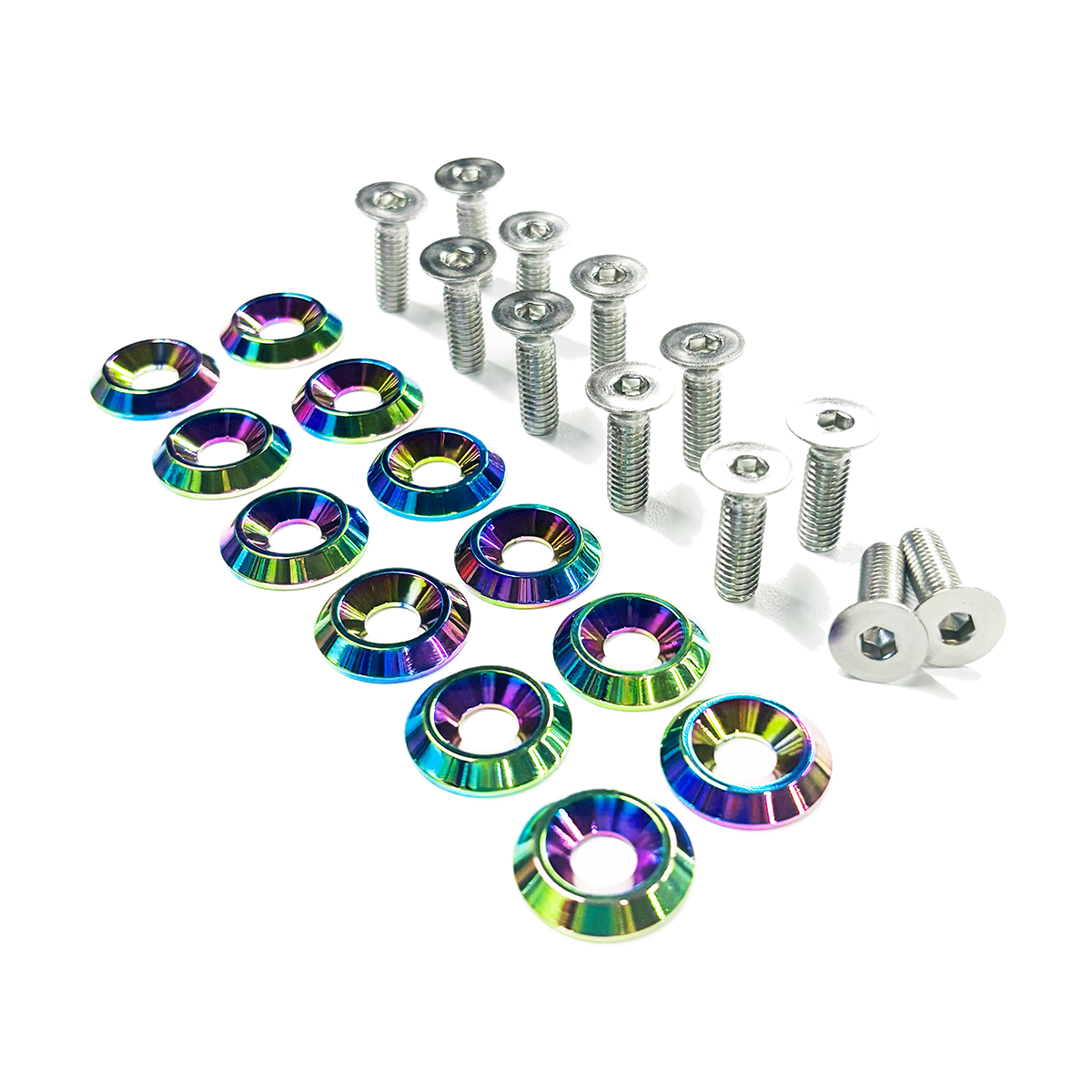ZSPEC Fenders/Bumper/Hood Latch Kit, Mustang Fox-Body, Stainless & Billet - ZSD-564482-  DRIVEN - 20