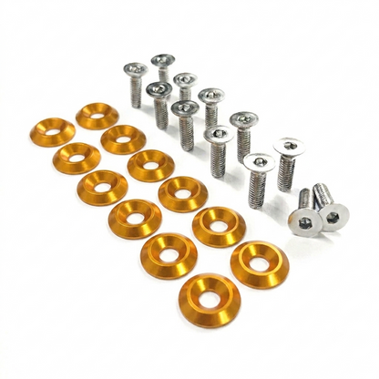 ZSPEC Fenders/Bumper/Hood Latch Kit, Mustang Fox-Body, Stainless & Billet - ZSD-564598-  DRIVEN - 21