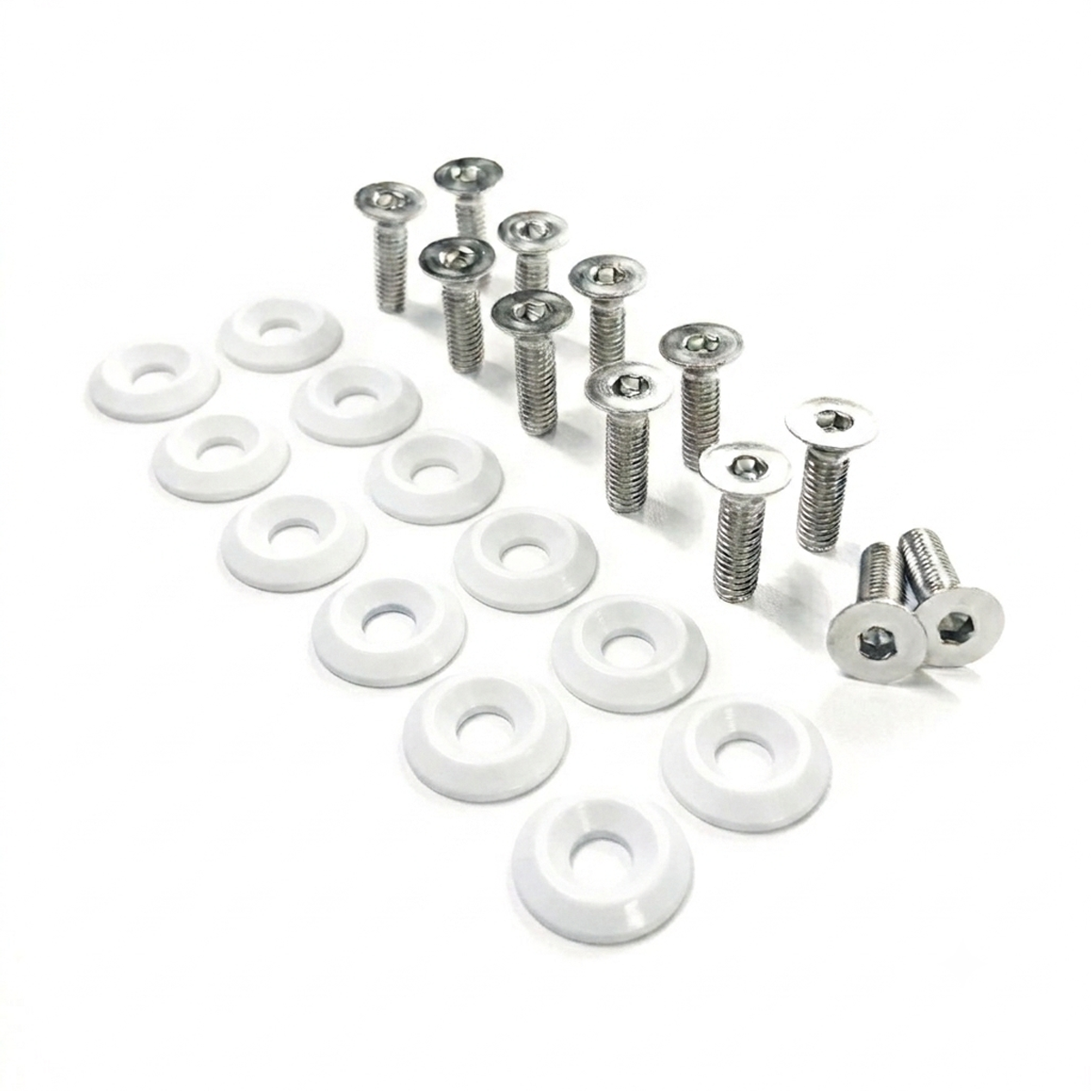ZSPEC Fenders/Bumper/Hood Latch Kit, Mustang Fox-Body, Stainless & Billet - ZSD-564581-  DRIVEN - 9