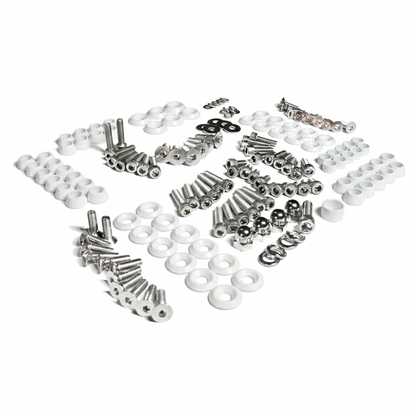 ZSPEC Stage-2 Dress Up Bolts® Fastener Kit for '87-93 Ford Mustang V8 Fox-Body, Stainless & Billet - ZSD-190797-  DRIVEN - 24