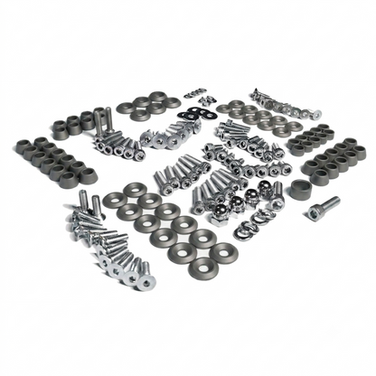 ZSPEC Stage-2 Dress Up Bolts® Fastener Kit for '87-93 Ford Mustang V8 Fox-Body, Stainless & Billet - ZSD-190803-  DRIVEN - 22