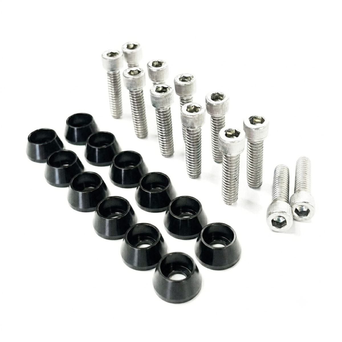 ZSPEC Valve Covers Fastener Kit for '87-93 Ford Mustang V8 Fox-Body, Stainless & Billet - ZSD-564284-  DRIVEN - 12