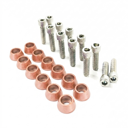 ZSPEC Valve Covers Fastener Kit for '87-93 Ford Mustang V8 Fox-Body, Stainless & Billet - ZSD-564321-  DRIVEN - 8