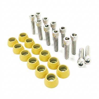 ZSPEC Valve Covers Fastener Kit for '87-93 Ford Mustang V8 Fox-Body, Stainless & Billet - ZSD-564307-  DRIVEN - 9