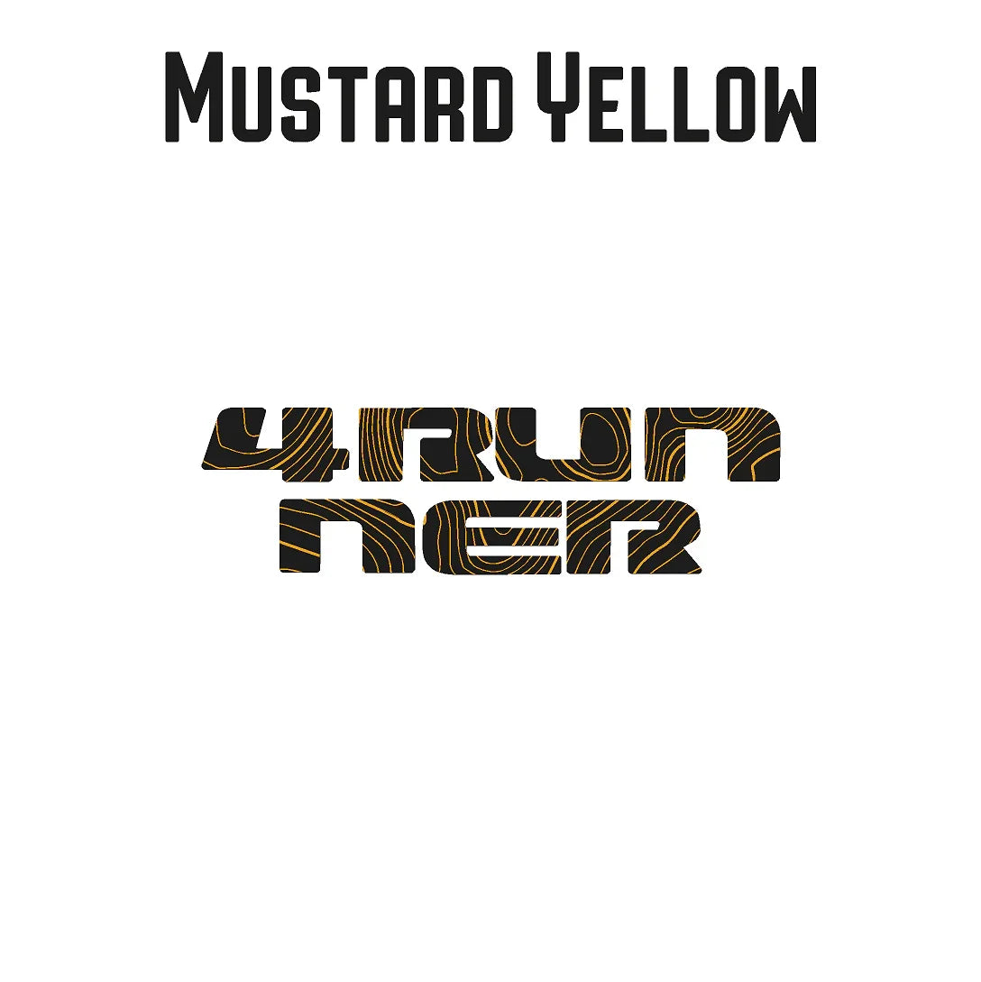 4RUNNER Topographic Rear Liftgate Emblem Overlays - 2025+ 4Runner - 254RUN-RT-4RUN-TPWH-254RUN-RT-4RUN-TPRACE-254RUN-RT-4RUN-TPHB-254RUN-RT-4RUN-TPVB-254RUN-RT-4RUN-TPAG-  DRIVEN - 11