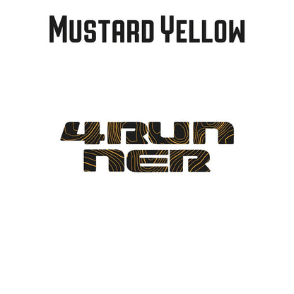 4RUNNER Topographic Rear Liftgate Emblem Overlays - 2025+ 4Runner - 254RUN-RT-4RUN-TPWH-254RUN-RT-4RUN-TPRACE-254RUN-RT-4RUN-TPHB-254RUN-RT-4RUN-TPVB-254RUN-RT-4RUN-TPAG-  DRIVEN - 11