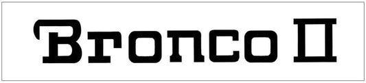 Ford Bronco II Windshield Decal - 3.5" x 30" - N720-SL-1-N720-SL-2-  DRIVEN - 1