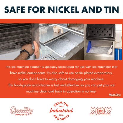 Nickel Safe Ice Machine Cleaner - 2000010-2000014-  DRIVEN - 6