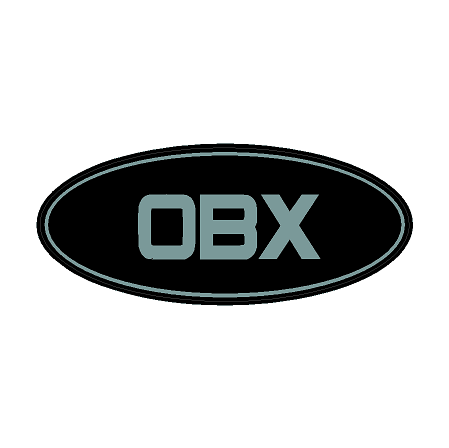 "OBX" Rear Oval Emblem Overlays (Printed Series) - 2021-2024 Bronco Outer Banks - 21BRONCROOBXPT-AMB-21BRONCROOBXPT-A51-21BRONCROOBXPT-AZS-21BRONCROOBXPT-CG-21BRONCROOBXPT-CBN-  DRIVEN - 1