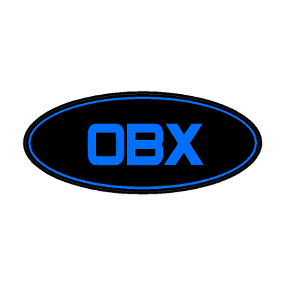 "OBX" Rear Oval Emblem Overlays (Printed Series) - 2021-2024 Bronco Outer Banks - 21BRONCROOBXPT-AMB-21BRONCROOBXPT-A51-21BRONCROOBXPT-AZS-21BRONCROOBXPT-CG-21BRONCROOBXPT-CBN-  DRIVEN - 9