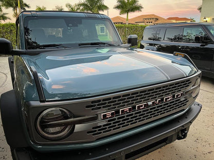 Offset Racing Hood Stripes V1 - 2021+ Bronco - 21BRONCOSTROFF-MB-21BRONCOSTROFF-MBX2-21BRONCOSTROFF-GB-21BRONCOSTROFF-GBX2-21BRONCOSTROFF-BO-  DRIVEN - 11