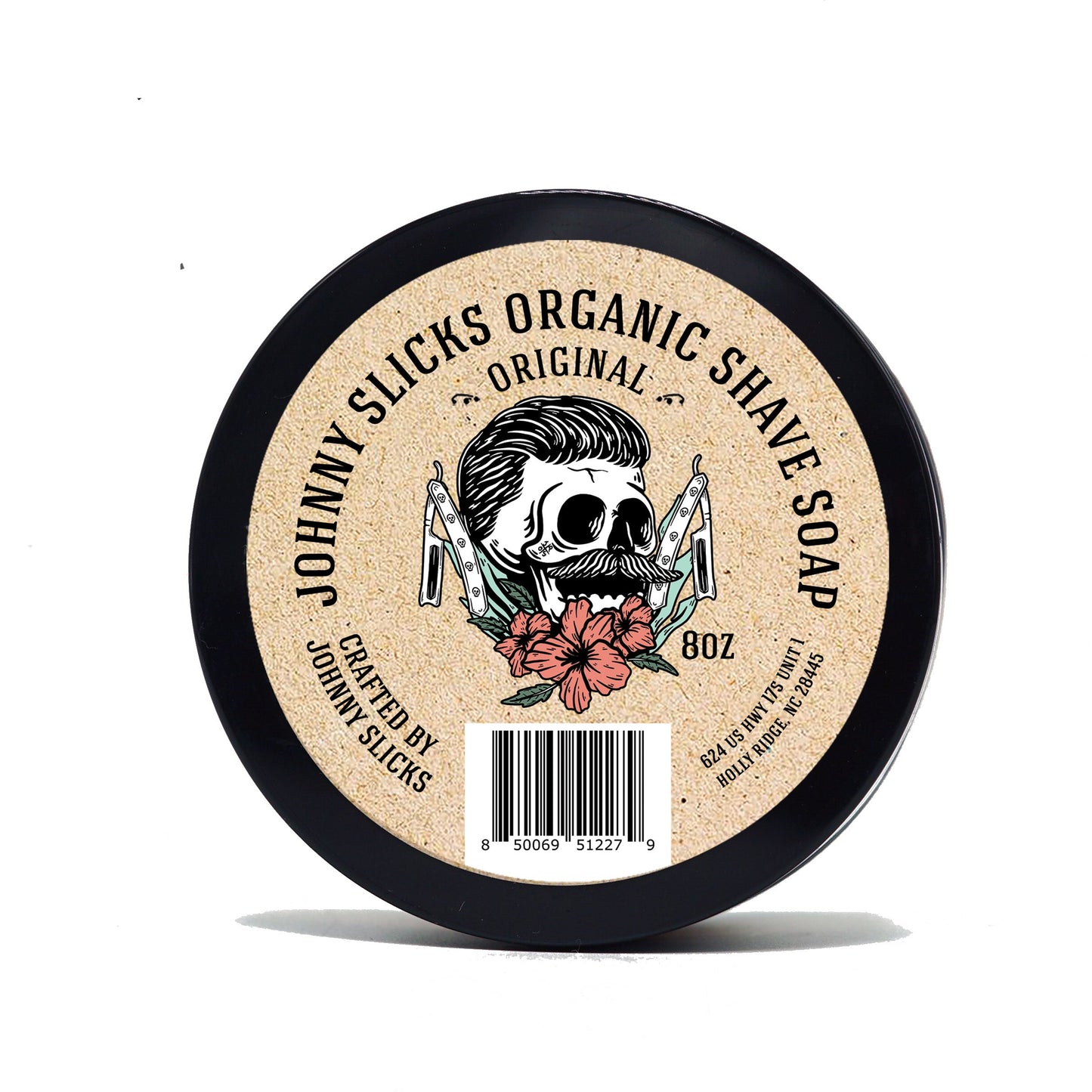 Organic Shave Soap - 8ozOGSHAVE-8ozRUGSHAVE-  DRIVEN - 1