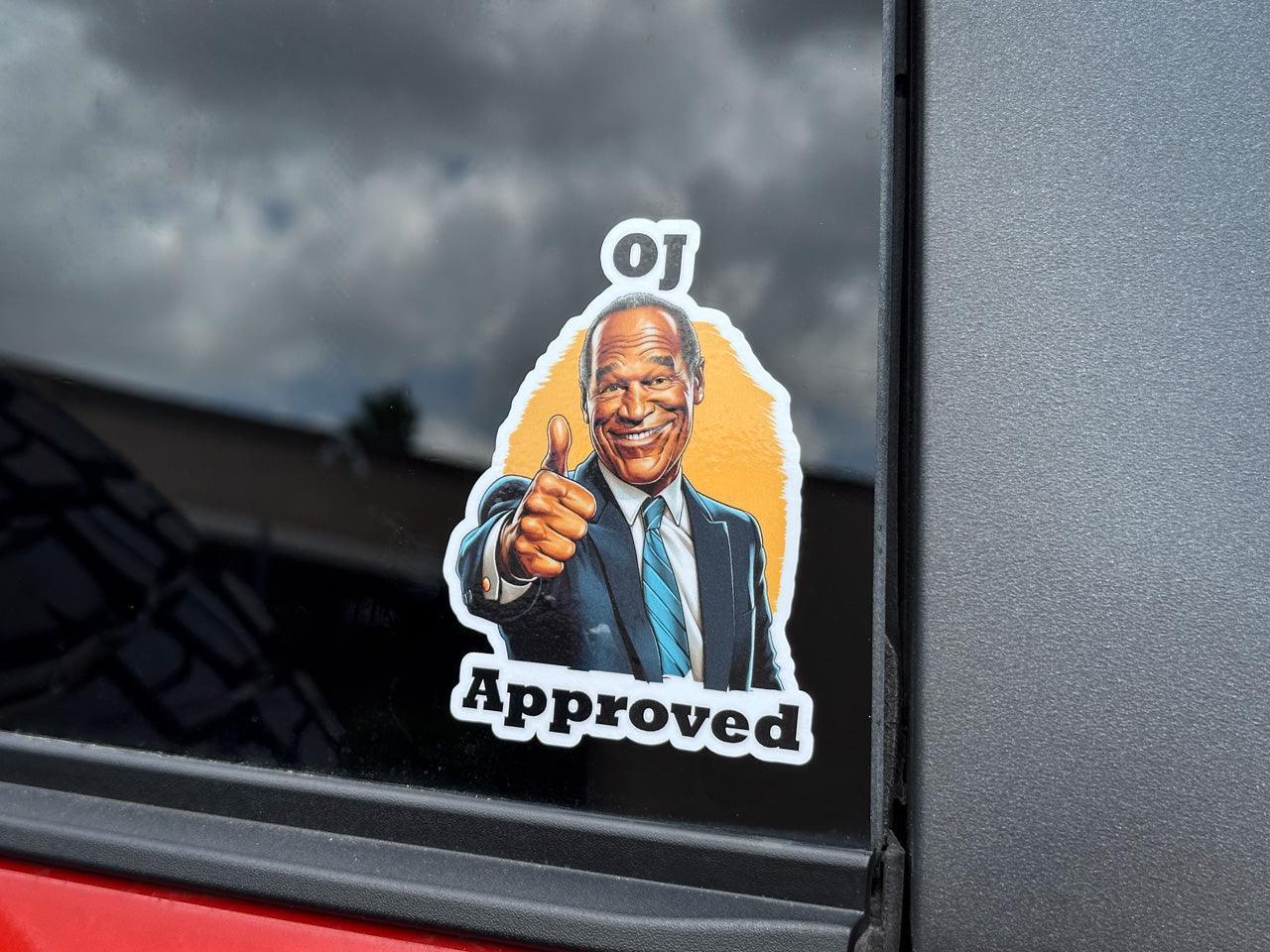 OJ Approved Sticker - 2021+ Bronco - ojapproved35-  DRIVEN - 1