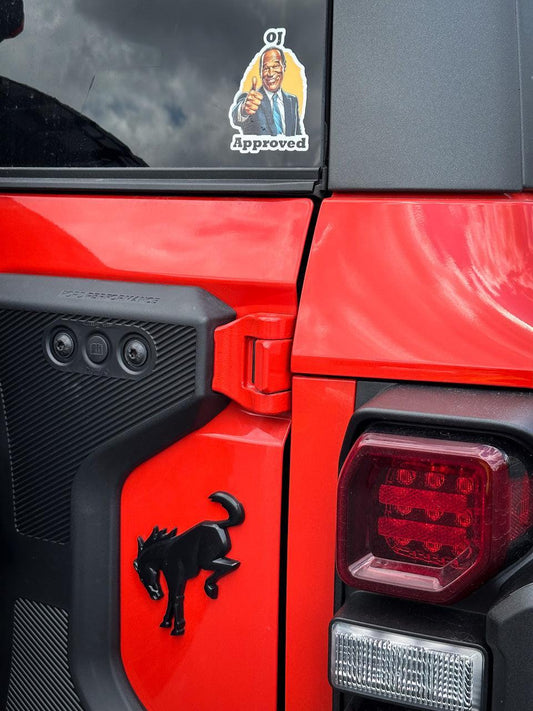 OJ Approved Sticker - 2021+ Bronco - ojapproved35-  DRIVEN - 2