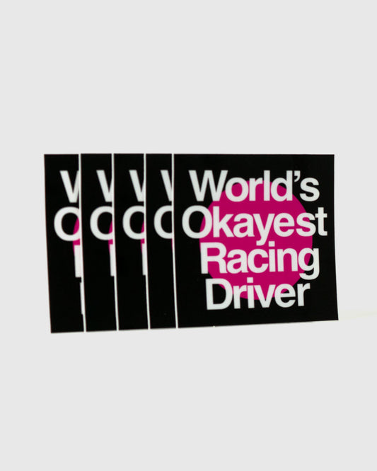 NFRD | Okayest Racing Driver Sticker