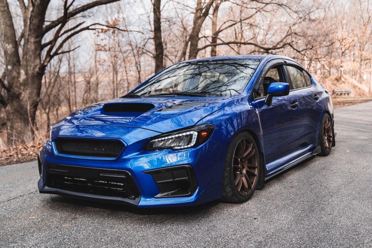 OLM Hikari Headlight Smoked / Black Out Overlays - 2015-2020 WRX / STI - 15WRXOLMHLLS-15WRXOLMHLDS-15WRXOLMHLBK-  DRIVEN - 3