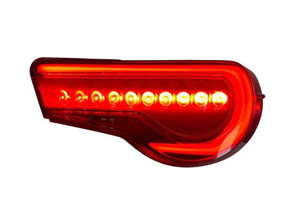 OLM OE Plus Linear Style Sequential Tail Light Overlays (Dark, Light, Red, or Yellow) - 2017-2021 Toyota 86 / Subaru BRZ - SF-1786TL-DS-SF-1786TL-LS-SF-1786TL-RD-SF-1786TL-YL-  DRIVEN - 11