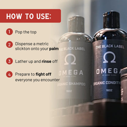 Omega Body Wash - OMEBODY-  DRIVEN - 5