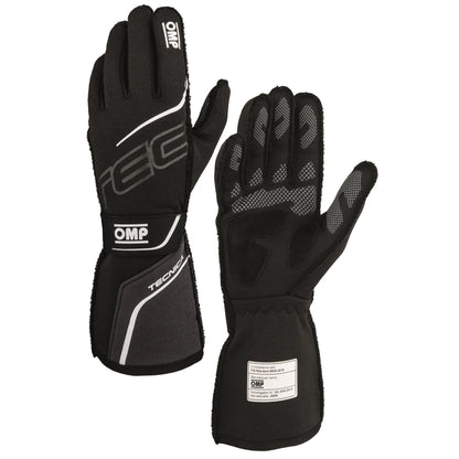 OMP | Racing Gloves | Tecnica Race Gloves | FIA 8856-2018 - IB0-0779-A01-077-L-IB0-0779-A01-077-M-IB0-0779-A01-077-S-IB0-0779-A01-077-XL-IB0-0779-A01-077-XS-  DRIVEN - 1