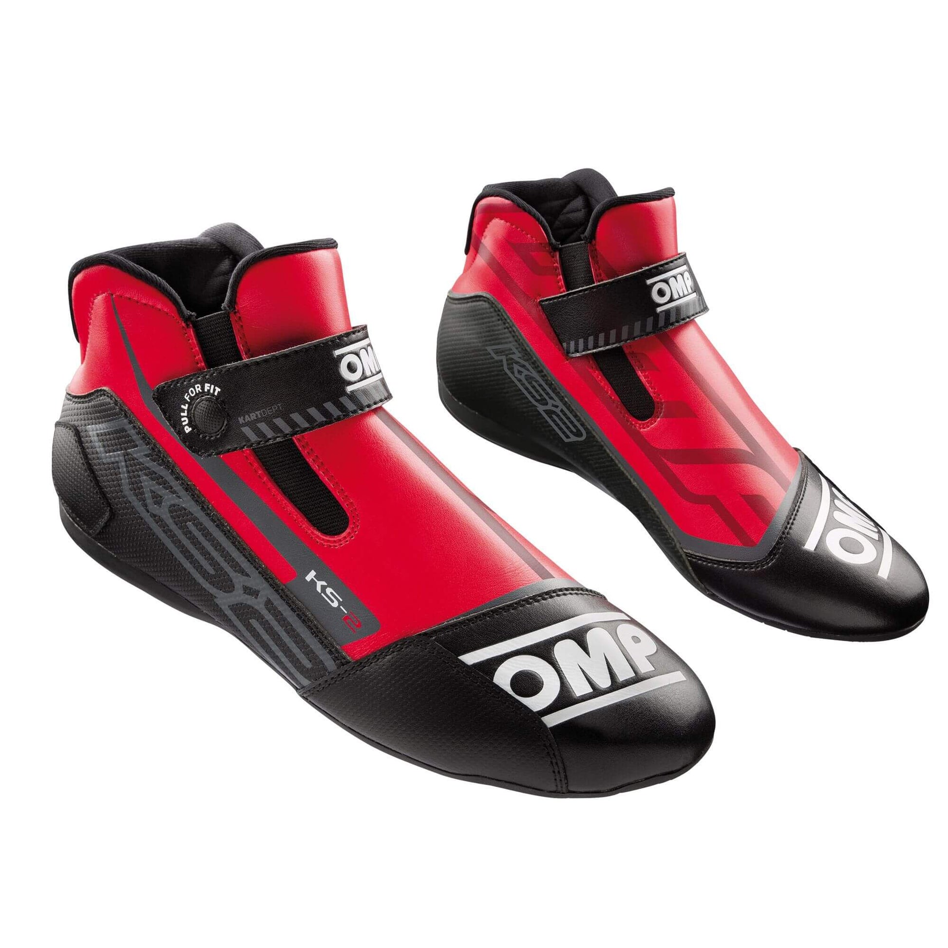 OMP | Ks-2 | Karting Shoe | Entry-Level - KC0-0825-A01-071-32-KC0-0825-A01-071-33-KC0-0825-A01-071-34-KC0-0825-A01-071-35-KC0-0825-A01-071-36-  DRIVEN - 6