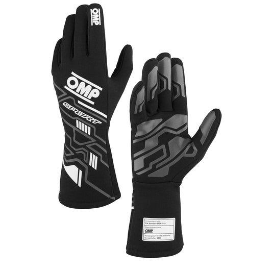 OMP | Sport | Racing Gloves | FIA 8856-2018 - IB0-0777-B01-076-XS-  DRIVEN - 2