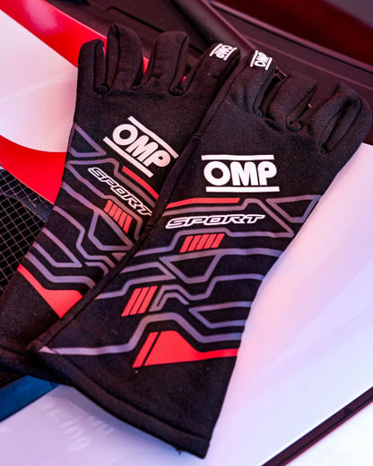 OMP | Sport Racing Gloves | FIA 8856-2018 - IB0-0777-B01-178-XS-  DRIVEN - 6