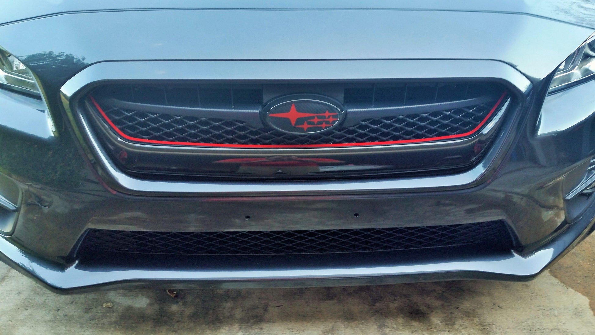 Original Grille Pinstripe - 2015-2017 WRX / STI - 15WRXGRPINBL-15WRXGRPINGL-15WRXGRPINGR-15WRXGRPINOR-15WRXGPINPI-  DRIVEN - 4