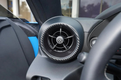 Outer AC Vent Trim 3D Carbon Overlays - 2022+ BRZ / GR86 - 22BRZACOUTTRIM-3DB-  DRIVEN - 2
