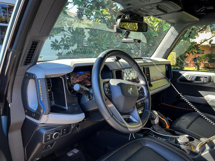 Outer Grab Handle Stripe Overlays (EZ Apply - Standard Series) - 2021+ Bronco - 21BRONCOGBHDLSTRP-BO-21BRONCOGBHDLSTRP-BG-21BRONCOGBHDLSTRP-OR-21BRONCOGBHDLSTRP-RD-21BRONCOGBHDLSTRP-BL-  DRIVEN - 4