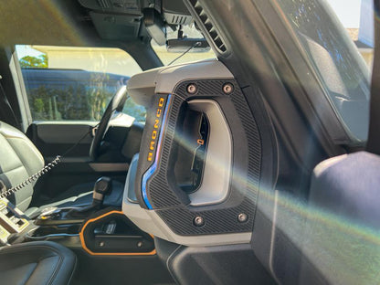 Outer Grab Handle Stripe Overlays (Full Coverage) - 2021+ Bronco - 21BRONCOGBHDLSTRFC-BO-21BRONCOGBHDLSTRFC-BG-21BRONCOGBHDLSTRFC-OR-21BRONCOGBHDLSTRFC-RD-21BRONCOGBHDLSTRFC-BL-  DRIVEN - 5