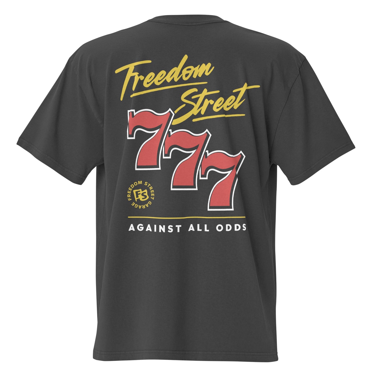Lucky 7's Oversized Faded T-shirt