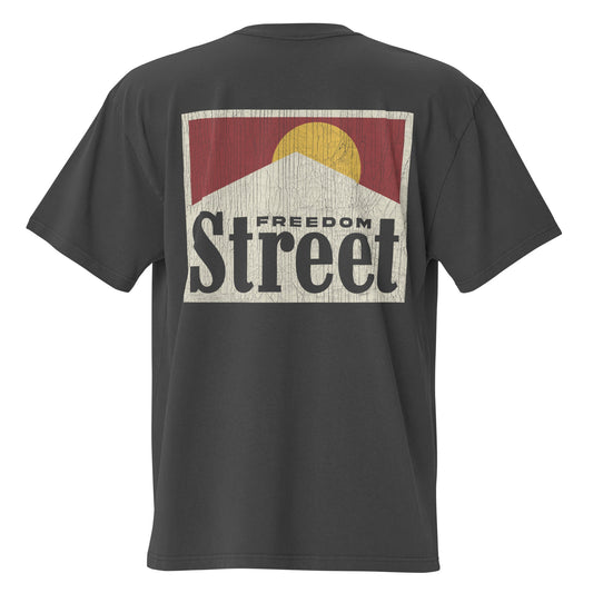 Flavor Country Oversized Faded T-shirt - 9132421_17569-9132421_17574-9132421_17579-9132421_17584-9132421_17589-  DRIVEN - 1