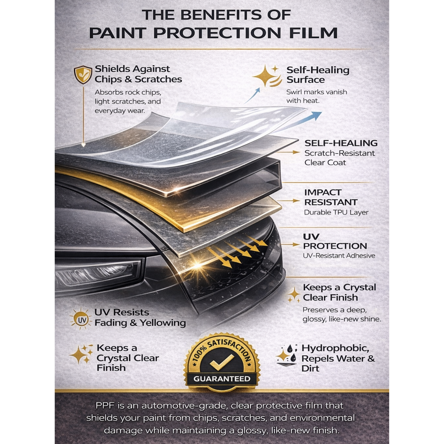 Ford F-150 Raptor Headlight PPF Protection Kit (2024-2026) - sku-51572835025028-  DRIVEN - 2