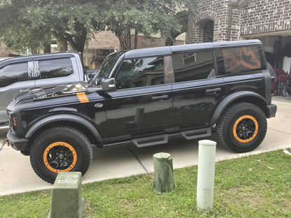 Topo Hardtop Side Window Overlays - 2021+ Bronco 4 Door - 21BRONCO4DRHDTP-TPAMB-21BRONCO4DRHDTPP-TPAMB-21BRONCO4DRHDTP-TPA51L-21BRONCO4DRHDTPP-TPA51L-21BRONCO4DRHDTP-TPAZL-  DRIVEN - 4