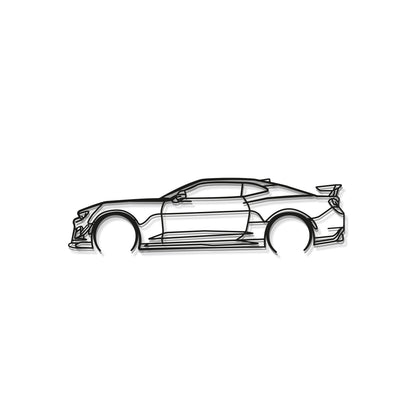 Camaro ZL1 Detailed Metal Car Wall Art - MT0893 - MT0893B49L-MT0893B69L-MT0893B80L-MT0893B99L-MT0893B120L-  DRIVEN - 8