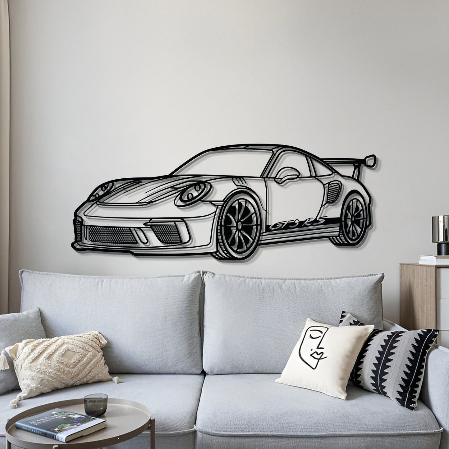 911 GT3 RS 992 Perspective Metal Car Wall Art - MT0460 - MT0460B69L-MT0460B80L-MT0460B99L-MT0460B115L-MT0460B140L-  DRIVEN - 4