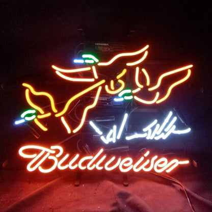 Pheasant Hunter Budweiser Neon Signs Light - ME309-19寸-  DRIVEN - 1