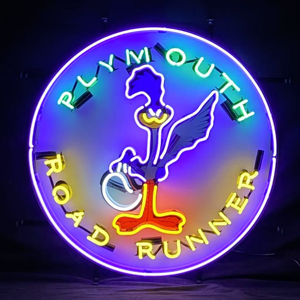 Plymouth Road Runner Superbird Neon Sign Light - CN022-  DRIVEN - 2