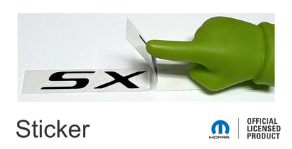 SXT Emblem Overlay Decal  - Dodge Dart - Dart:SXT-B-01-Dart:SXT-B-02-Dart:SXT-B-03-Dart:SXT-B-04-Dart:SXT-B-05-  DRIVEN - 2