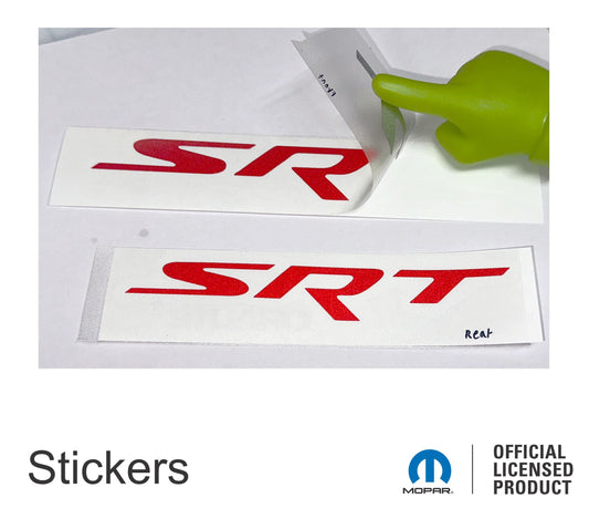 SRT Emblem Overlay Decals - 2015-2016 Charger SRT Hellcat - sku-44591964717243-sku-44591964750011-sku-44591964782779-sku-44591964815547-sku-44591964848315-  DRIVEN - 2