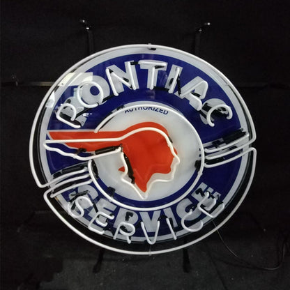Pontiac Service Neon Signs - MA071-  DRIVEN - 3