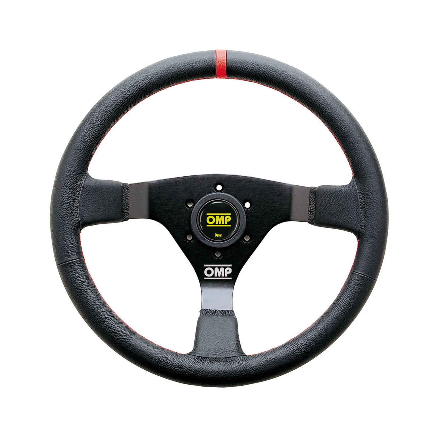 OMP | WRC Red/Yellow | Steering Wheel (Leather) - OD0-1980-071-OD0-1980-073-  DRIVEN - 2