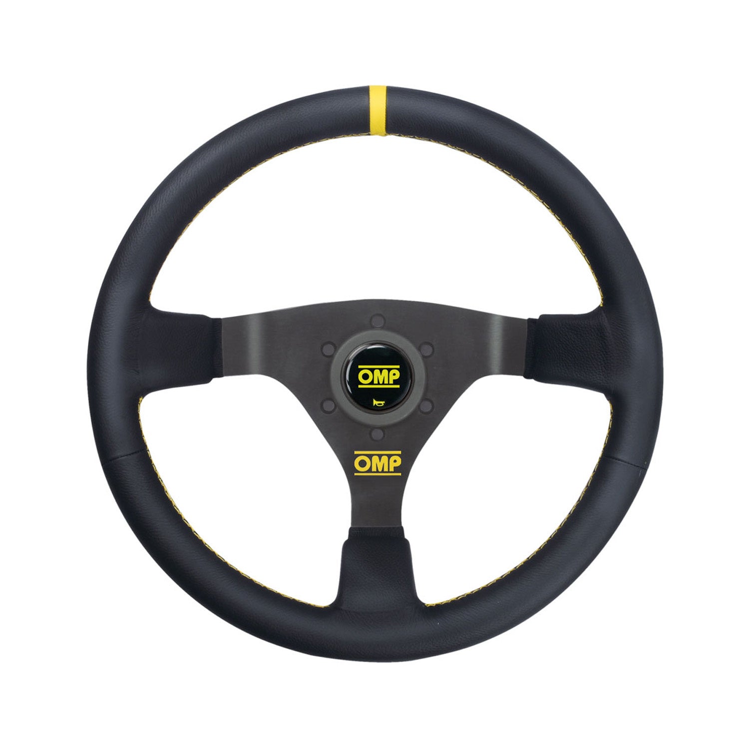 OMP | WRC Red/Yellow | Steering Wheel (Leather) - OD0-1980-071-OD0-1980-073-  DRIVEN - 1