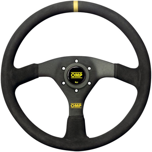 OMP | Velocita 350mm Flat Dish | Steering Wheel (Suede) - OD0-1958-071-  DRIVEN - 1