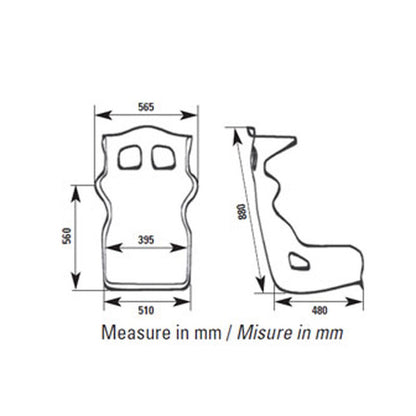 OMP | RS PT-2 Racing Seat | FIA 8855-1999 - HA0-0762-B01-071-  DRIVEN - 2