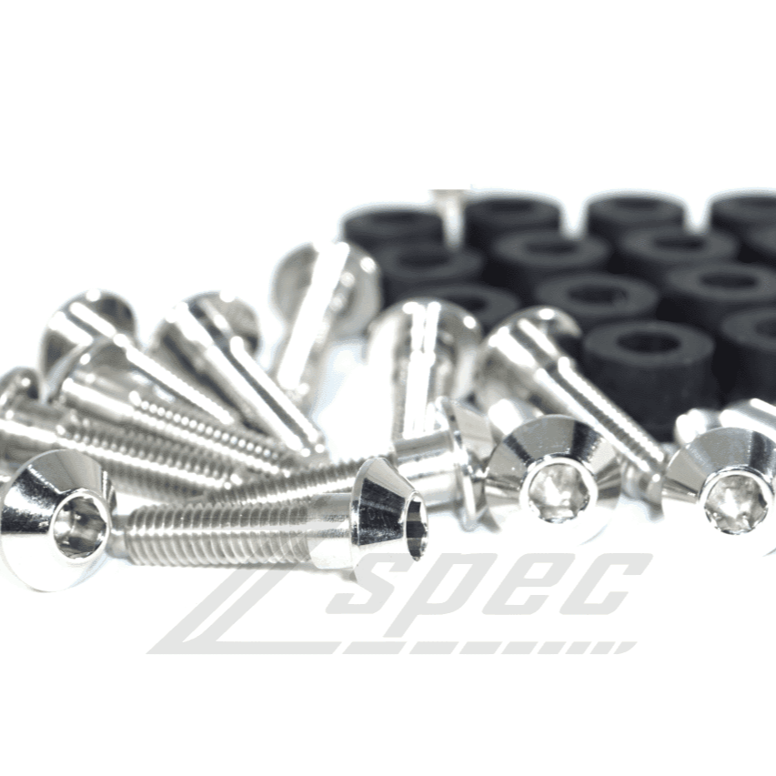 ZSPEC Intake Valve Covers Fasteners & Bushings Kit for '90-96 Z32 300zx, Titanium - ZSD-758362-ZSD-758379-  DRIVEN - 1