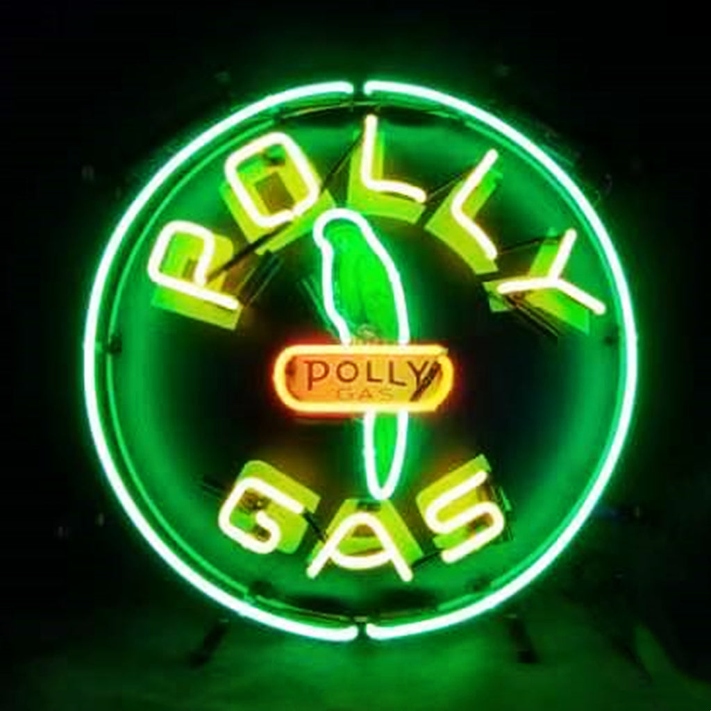 Polly Gas Parrot Neon Sign Light - MEX355-  DRIVEN - 1